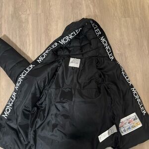 Moncler Classic Black Down Jacket